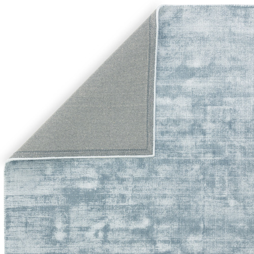 Blue Blade Hand-Woven Viscose Rug