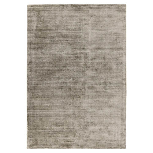 Moleskin Blade Hand-Woven Viscose Rug