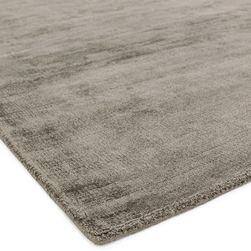 Moleskin Blade Hand-Woven Viscose Rug