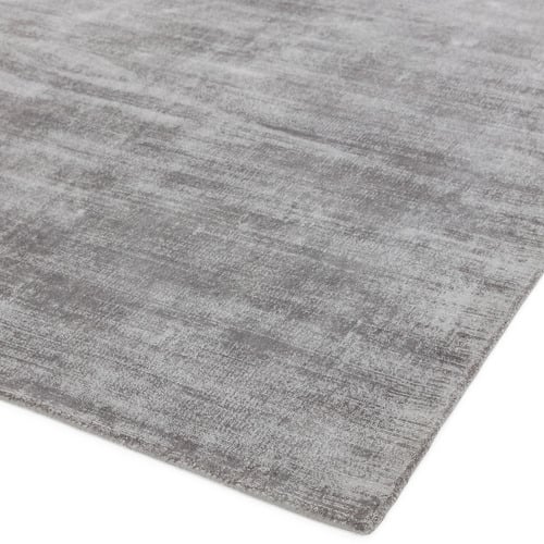 Silver Blade Hand-Woven Viscose Rug