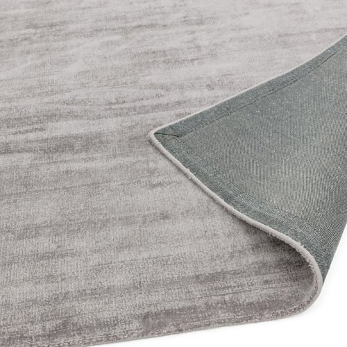 Silver Blade Hand-Woven Viscose Rug