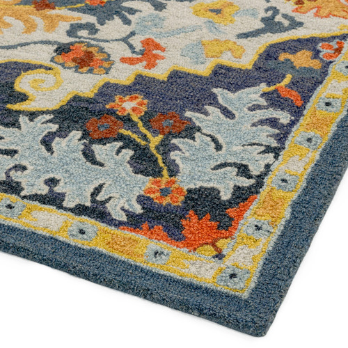 Multi Bronte Medallion Hand-Tufted Wool Rug