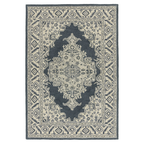Shadow Bronte Medallion Hand-Tufted Wool Rug