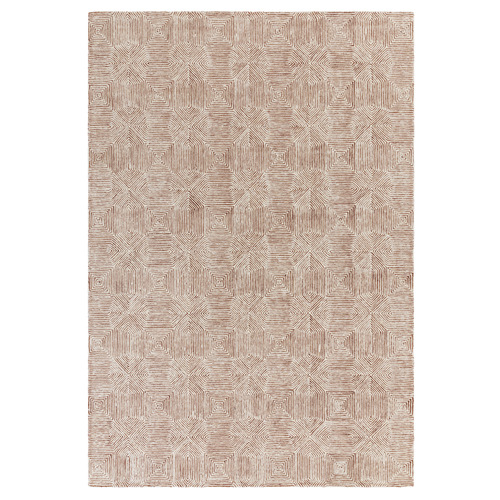 Terracotta Camden Hand-Tufted Wool & Rayon Rug