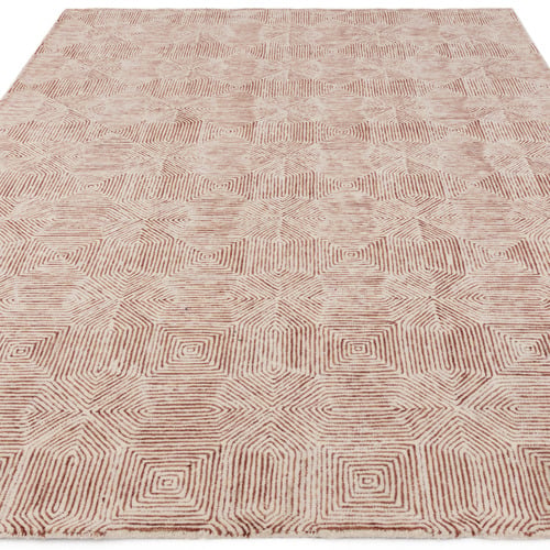 Terracotta Camden Hand-Tufted Wool & Rayon Rug