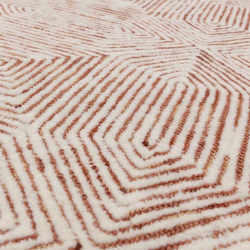 Terracotta Camden Hand-Tufted Wool & Rayon Rug
