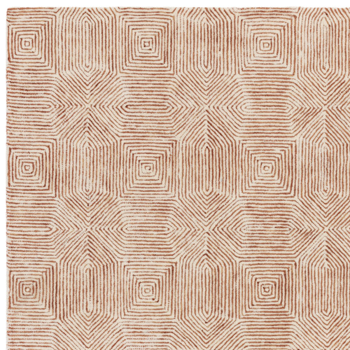 Terracotta Camden Hand-Tufted Wool & Rayon Rug