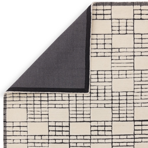 Black Empire Hand-Tufted Wool Rug