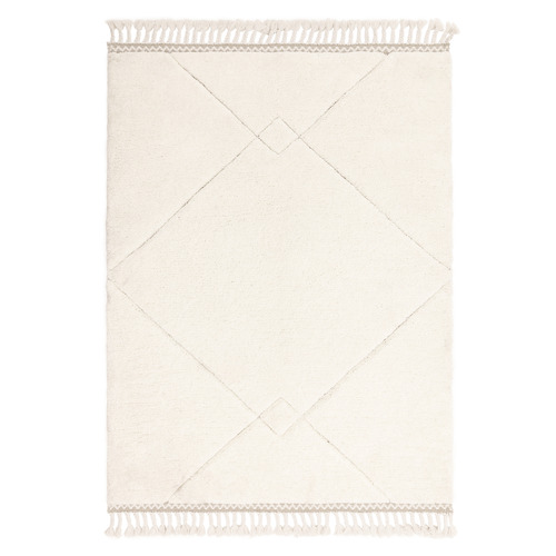 Fes Diamond Microfibre Rug