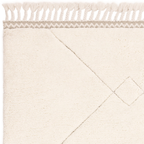 Fes Diamond Microfibre Rug