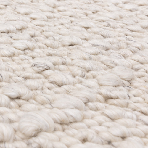 Ivory Elm Hand-Woven Wool & Viscose Rug