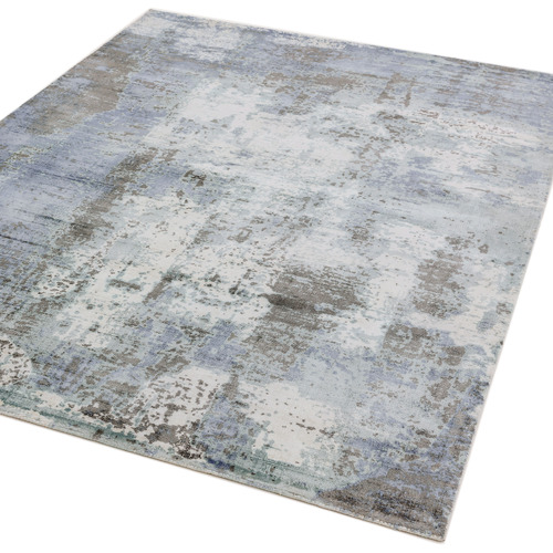 Navy Gatsby Hand-Woven Viscose Rug