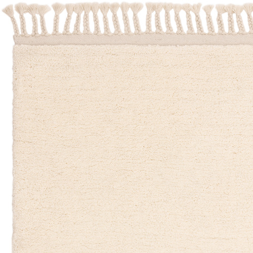 Cream Fes Microfibre Rug