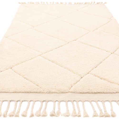 Fes Geometric Microfibre Rug