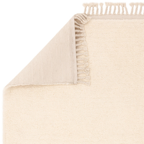 Cream Fes Microfibre Rug