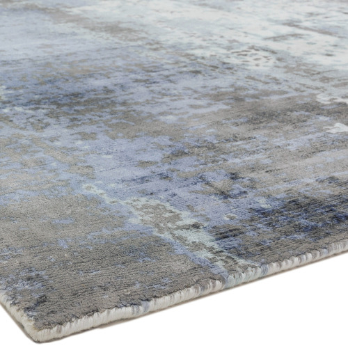 Navy Gatsby Hand-Woven Viscose Rug