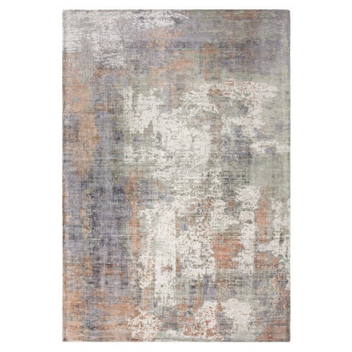 Coral Gatsby Hand-Woven Viscose Rug
