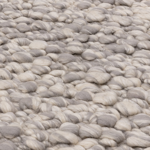 Silver Elm Hand-Woven Wool & Viscose Rug