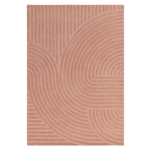 Blush Hague Arch Hand-Tufted Wool Rug