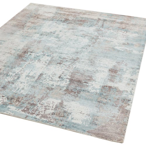 Blue Gatsby Hand-Woven Viscose Rug