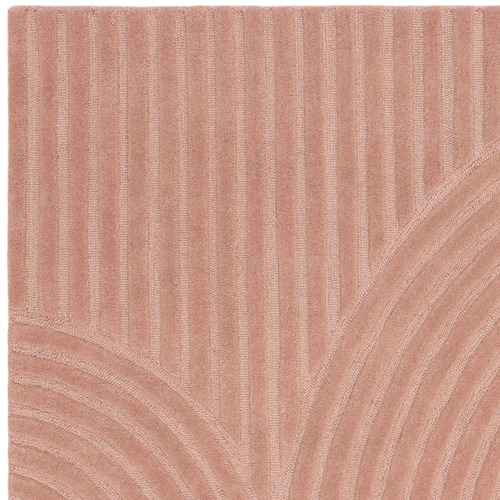 Blush Hague Arch Hand-Tufted Wool Rug