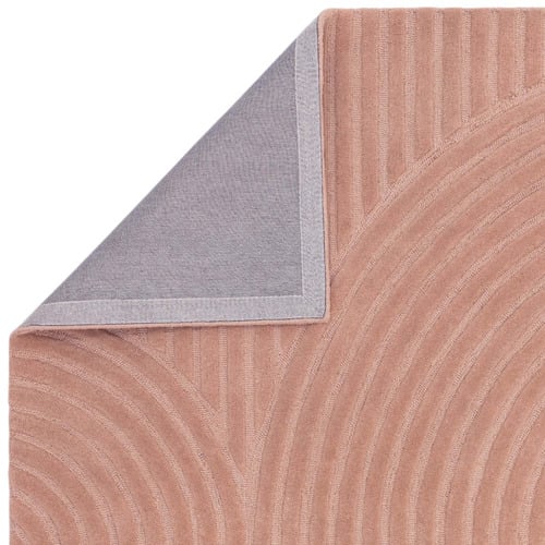 Blush Hague Arch Hand-Tufted Wool Rug