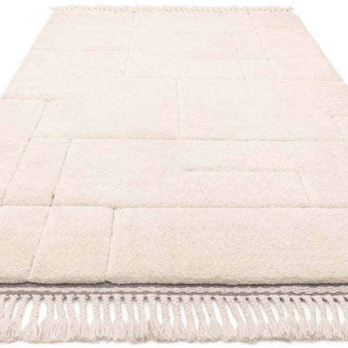 Fes Abstract Microfibre Rug
