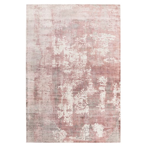 Pink Gatsby Hand-Woven Viscose Rug