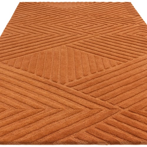 Desert Hague Chevron Hand-Tufted Wool Rug