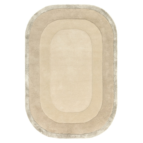 Calico Halo Hand-Tufted Wool & Viscose Oval Rug