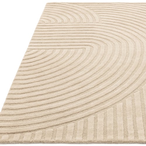 Sand Hague Arch Hand-Tufted Wool Rug