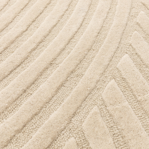 Sand Hague Arch Hand-Tufted Wool Rug