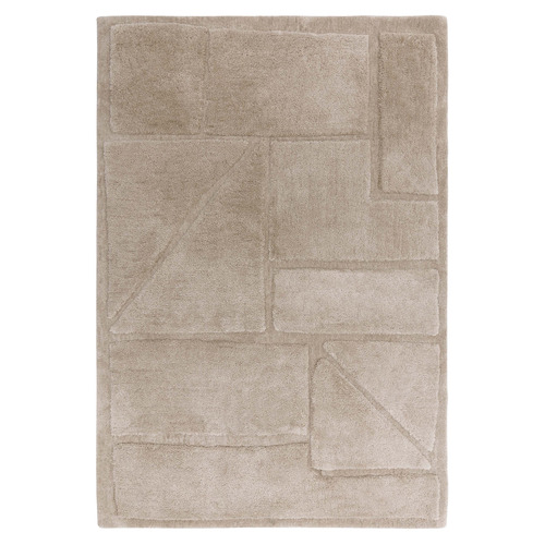 Sand Horizon Geometric Rug