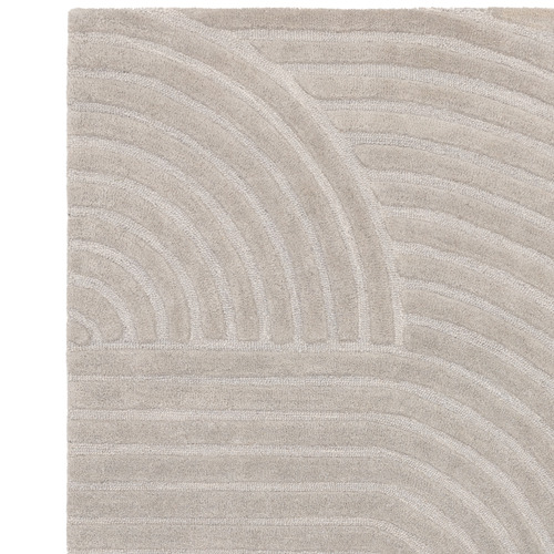 Silver Hague Arch Hand-Tufted Wool Rug