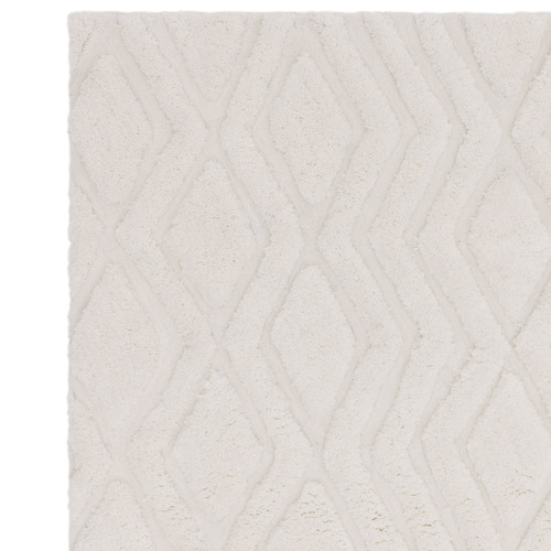 Off White Harrison Table-Tufted Rug