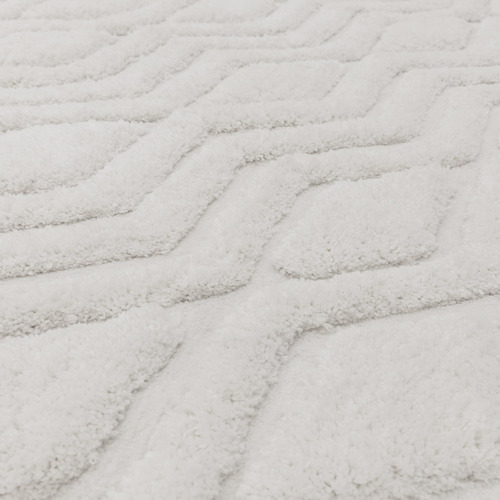 Off White Harrison Table-Tufted Rug