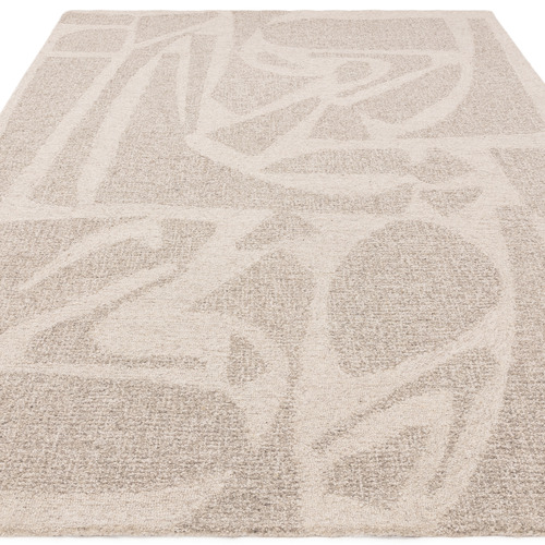Linen Loxley Hand-Tufted Wool Rug