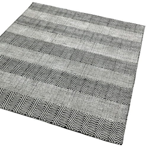 Grey Ives Flat Weave Jute-Blend Rug