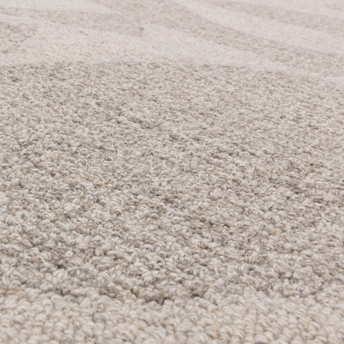 Linen Loxley Hand-Tufted Wool Rug