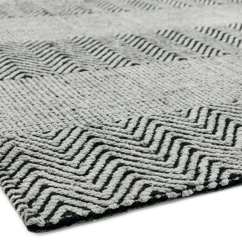 Grey Ives Flat Weave Jute-Blend Rug