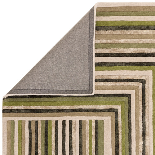 Forest Matrix Hand-Tufted Wool & Viscose Rug