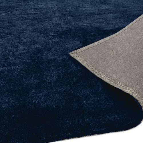Navy Milo Table-Tufted Rug