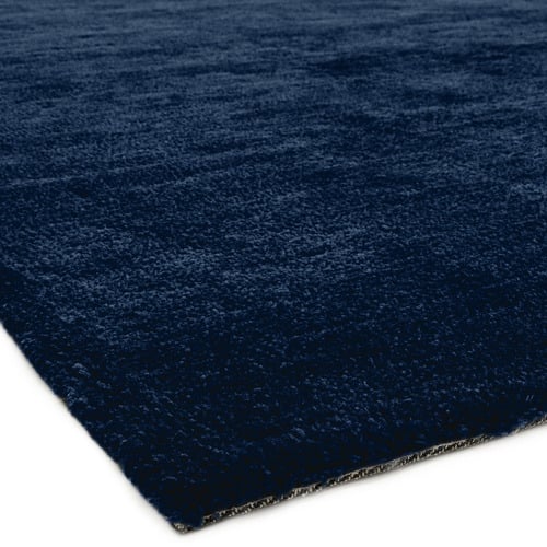 Navy Milo Table-Tufted Rug