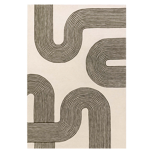 Forest Matrix Arch Hand-Tufted Wool Rug