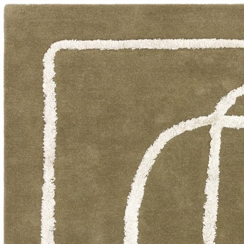 Sage Matrix Infinity Hand-Tufted Wool & Viscose Rug