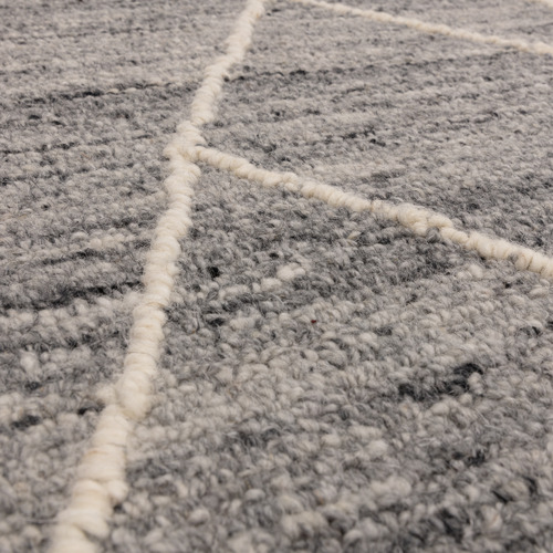 Charcoal Noah Hand-Tufted Wool Rug