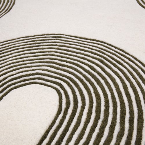 Forest Matrix Arch Hand-Tufted Wool Rug