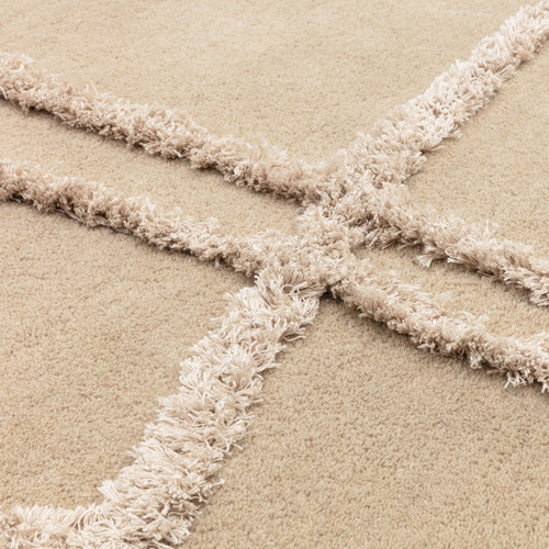 Sand Matrix Infinity Hand-Tufted Wool & Viscose Rug