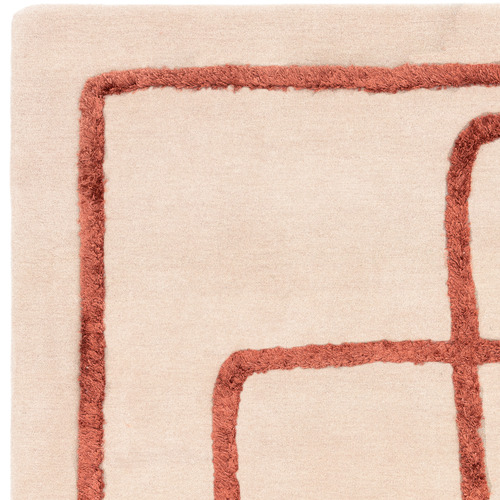 Copper Matrix Infinity Hand-Tufted Wool & Viscose Rug