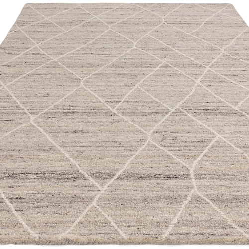 Silver Noah Hand-Tufted Wool Rug